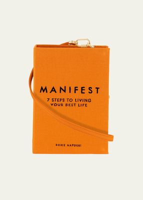 Manifest By Roxie Nafousi Book Clutch Bag