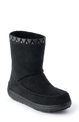 Manitobah Reflections Water Resistant Genuine Shearling Lined Boot in Black