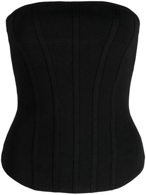 MANNING CARTELL Escalade bustier-style tank top - Black