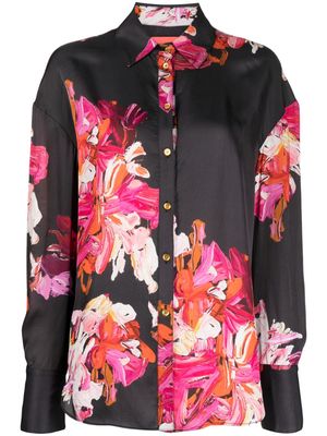MANNING CARTELL floral-print spread-collar shirt - Multicolour