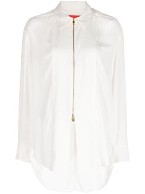 MANNING CARTELL Hit Play zip-up blouse - White