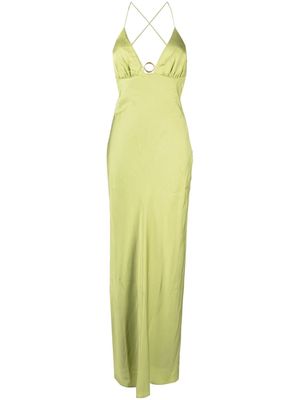 MANNING CARTELL Like A Charm V-neck gown - Green
