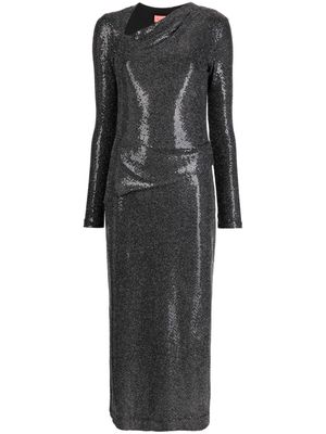 MANNING CARTELL Pixel Perfect mesh midi dress - Black