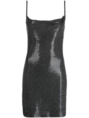MANNING CARTELL Pixel Perfect mesh minidress - Black