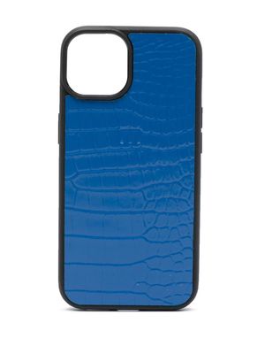 Manokhi x Maff iPhone 14 case - Blue