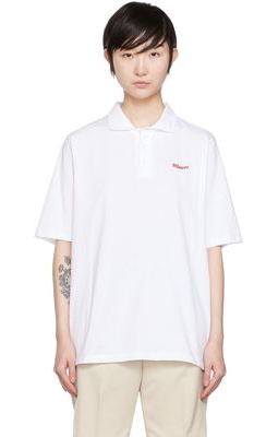 Manors Golf White Classic Polo