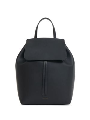 Mansur Gavriel Classic leather backpack - Black