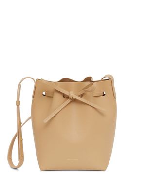 Mansur Gavriel leather bucket-bag - Neutrals