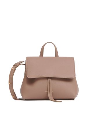 Mansur Gavriel mini Lady leather bucket bag - Brown