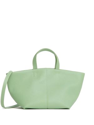 Mansur Gavriel Tulipano leather tote bag - Green