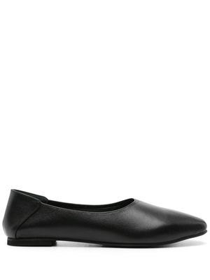 Manu Atelier Manu leather ballerina shoes - Black