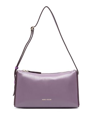 Manu Atelier mini Prism shoulder bag - Purple