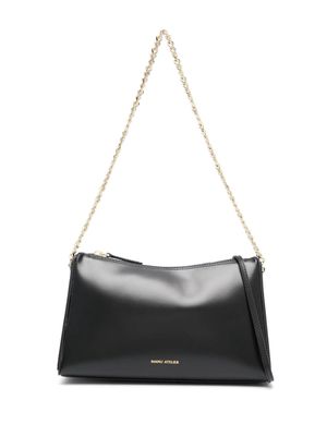 Manu Atelier Prism Chain leather shoulder bag - Black