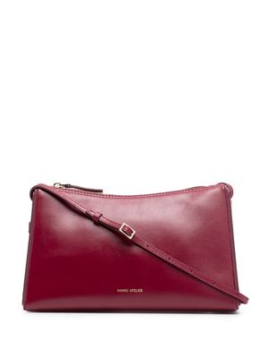 Manu Atelier Prism leather shoulder bag - Red