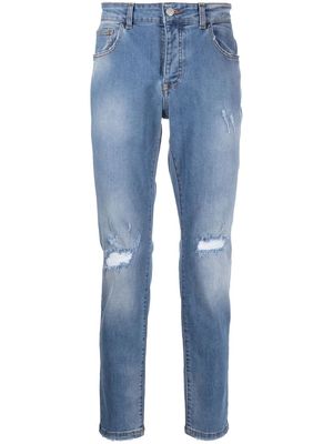 Manuel Ritz distressed denim jeans - Blue
