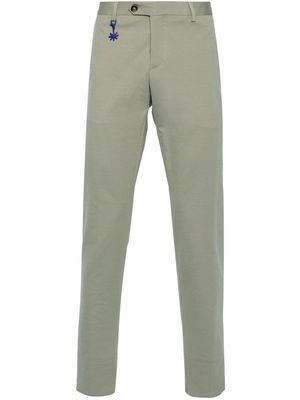 Manuel Ritz jersey tailored trousers - Green