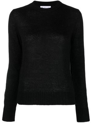 Manuel Ritz long-sleeve knitted jumper - Black