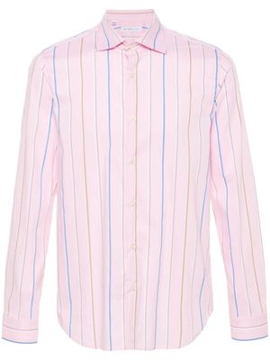 Manuel Ritz long-sleeves striped shirt - Pink