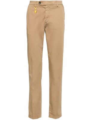 Manuel Ritz mid-rise straight-leg chinos - Neutrals