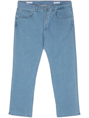 Manuel Ritz mid-rise straight-leg jeans - Blue