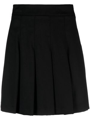 Manuel Ritz pleated high-waist skirt - Black