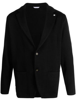 Manuel Ritz single-breasted knitted cardigan - Black