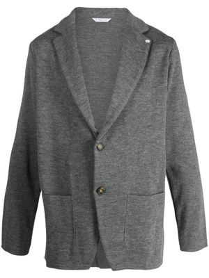 Manuel Ritz single-breasted knitted cardigan - Grey