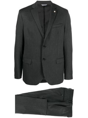 Manuel Ritz single-breasted wool suit - Grey
