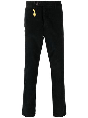 Manuel Ritz slim-cut chino trousers - Black