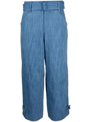 Manuel Ritz straight-leg cargo jeans - Blue