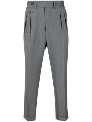 Manuel Ritz straight-leg cut chino trousers - Grey