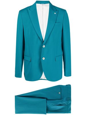 Manuel Ritz two-piece single-breasted suit - Blue