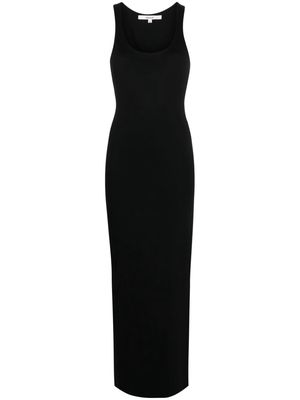 MANURI Satellite cut-out detailed dress - Black