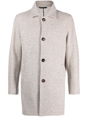 Manzoni 24 single-breasted virgin wool-blend coat - Neutrals