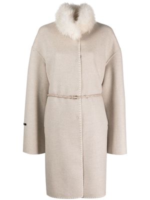 Manzoni 24 wool-cashmere blend coat - Neutrals