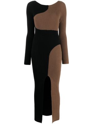 Mara Hoffman Aura colour-block maxi dress - Black