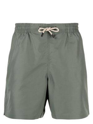 Marané recycled solid swim shorts - Green