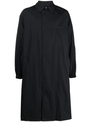 MARANT Balthazar logo-embroidered raincoat - Black