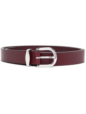 MARANT buckled leather belt - Red