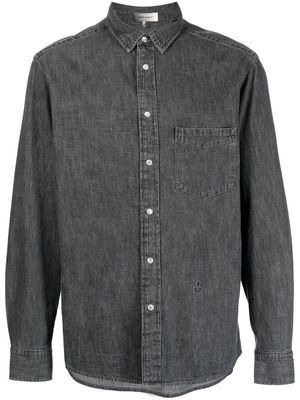 MARANT button-up denim shirt - Grey