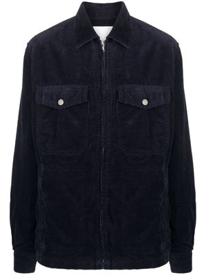 MARANT corduroy cotton shirt jacket - Blue
