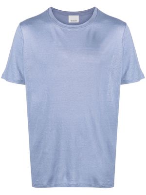 MARANT crew neck short-sleeved T-shirt - Blue