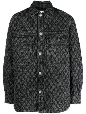 MARANT Dhotario quilted cotton jacket - Grey