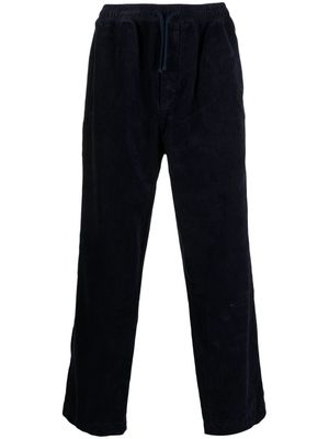 MARANT drawstring cotton track pants - Blue