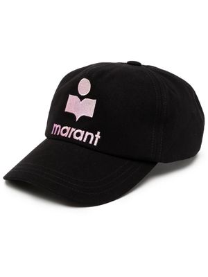 MARANT embroidered-logo baseball cap - Black