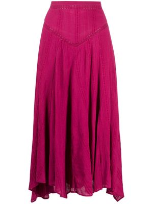 MARANT ÉTOILE Aline high-waisted skirt - Pink