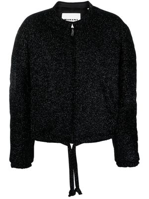MARANT ÉTOILE Atala crystal-embellished velvet jacket - Black