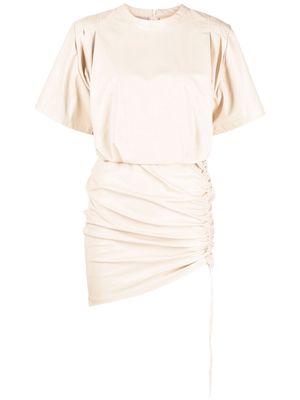 MARANT ÉTOILE Balesi short-sleeve minidress - White