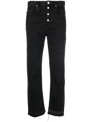 MARANT ÉTOILE Belden straight-leg jeans - Black
