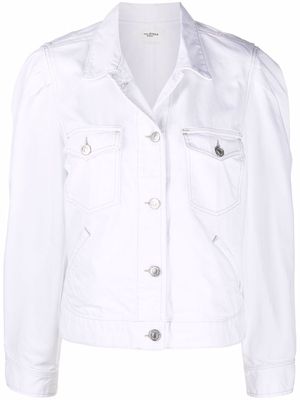 MARANT ÉTOILE Bolinea denim jacket - White